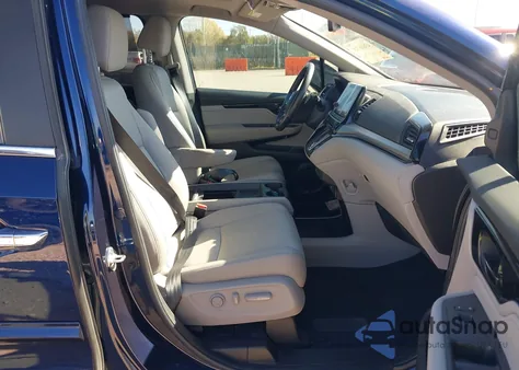 2023 Honda Odyssey Touring from USA, damaged, VIN 5FNRL6H84PB039990